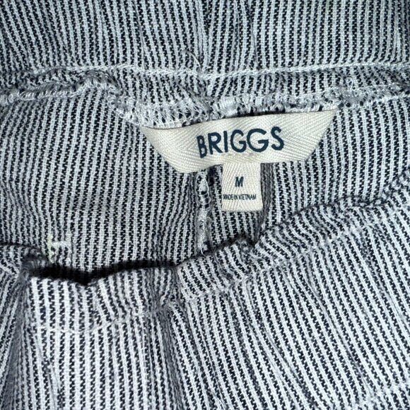 Costco Shorts Briggs Women Medium Black Orange Stripes - Picture 6 of 13